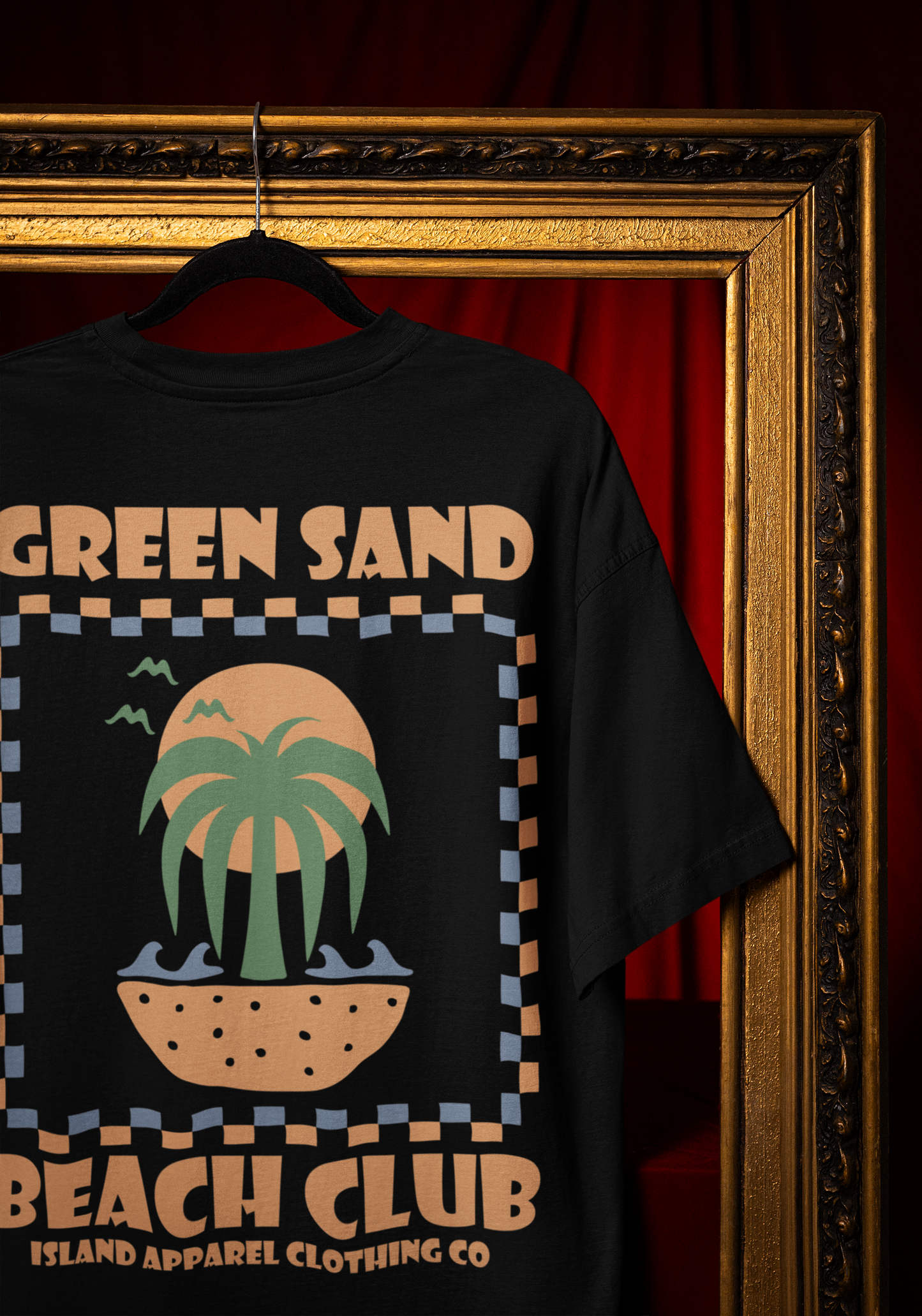 Green Sand Beach Club T Shirt (5 Colours)