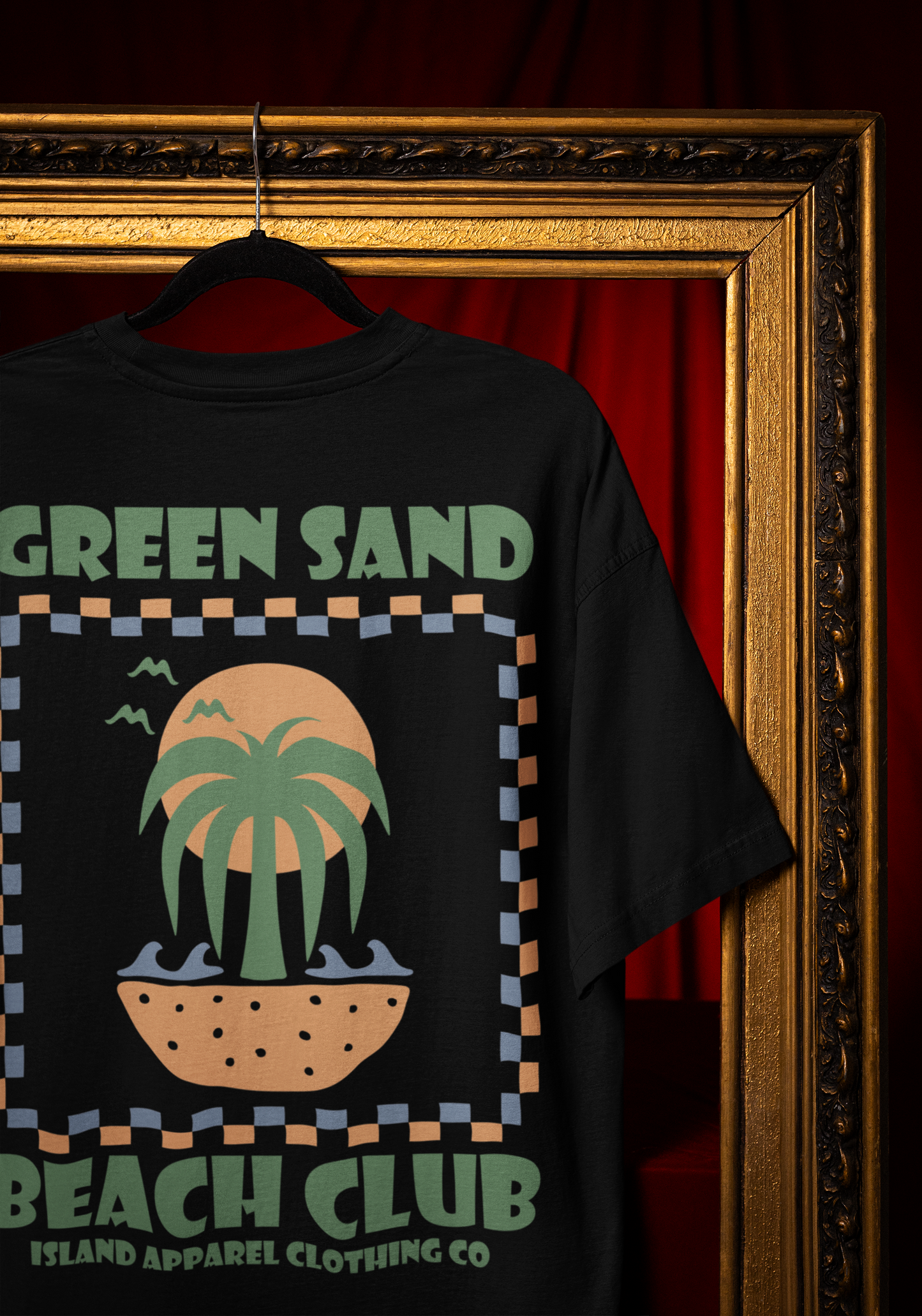 Green Sand Beach Club T Shirt (5 Colours)
