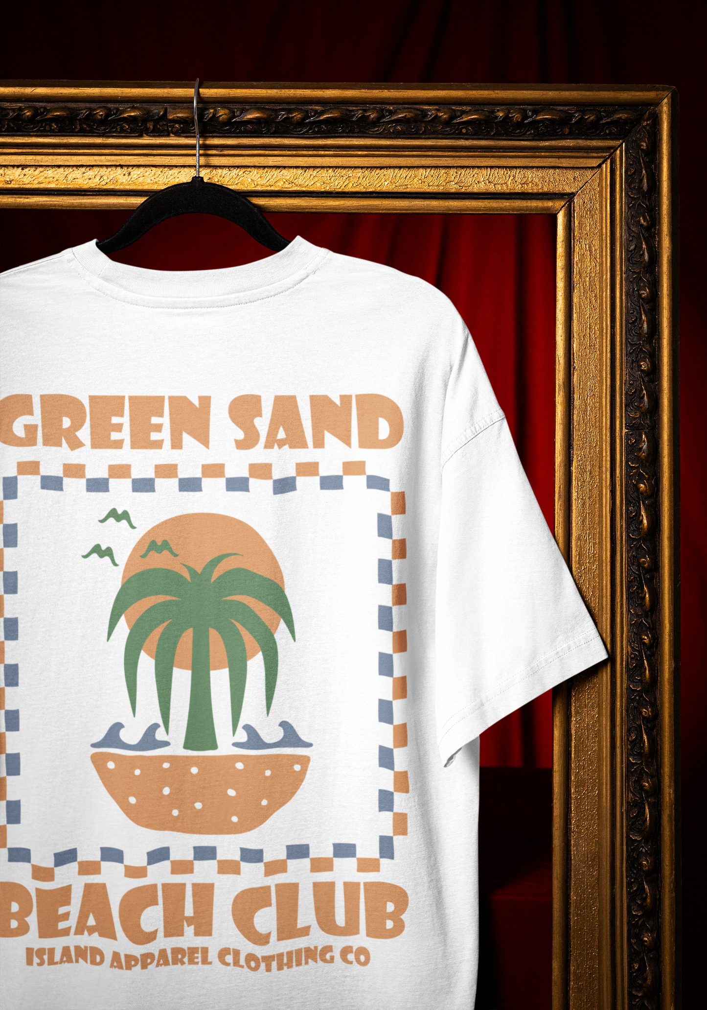 Green Sand Beach Club T Shirt (5 Colours)