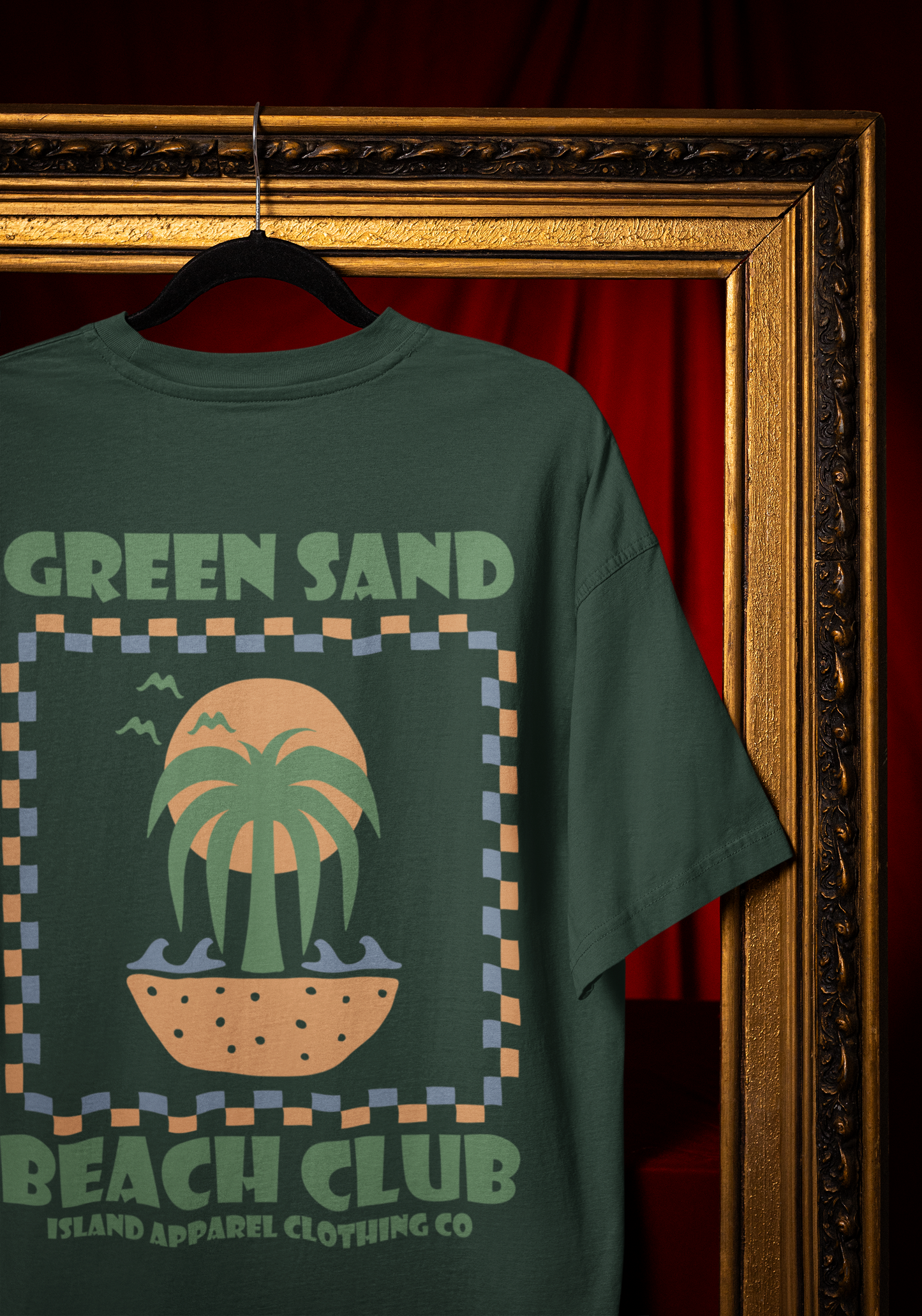 Green Sand Beach Club T Shirt (5 Colours)