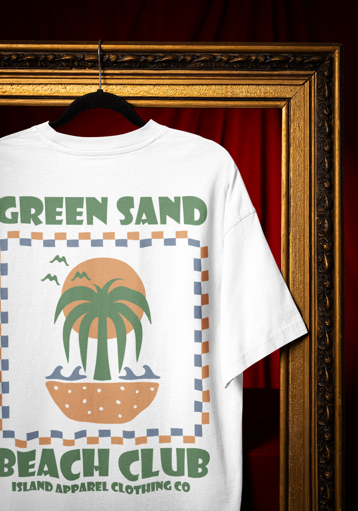 Green Sand Beach Club T Shirt (5 Colours)