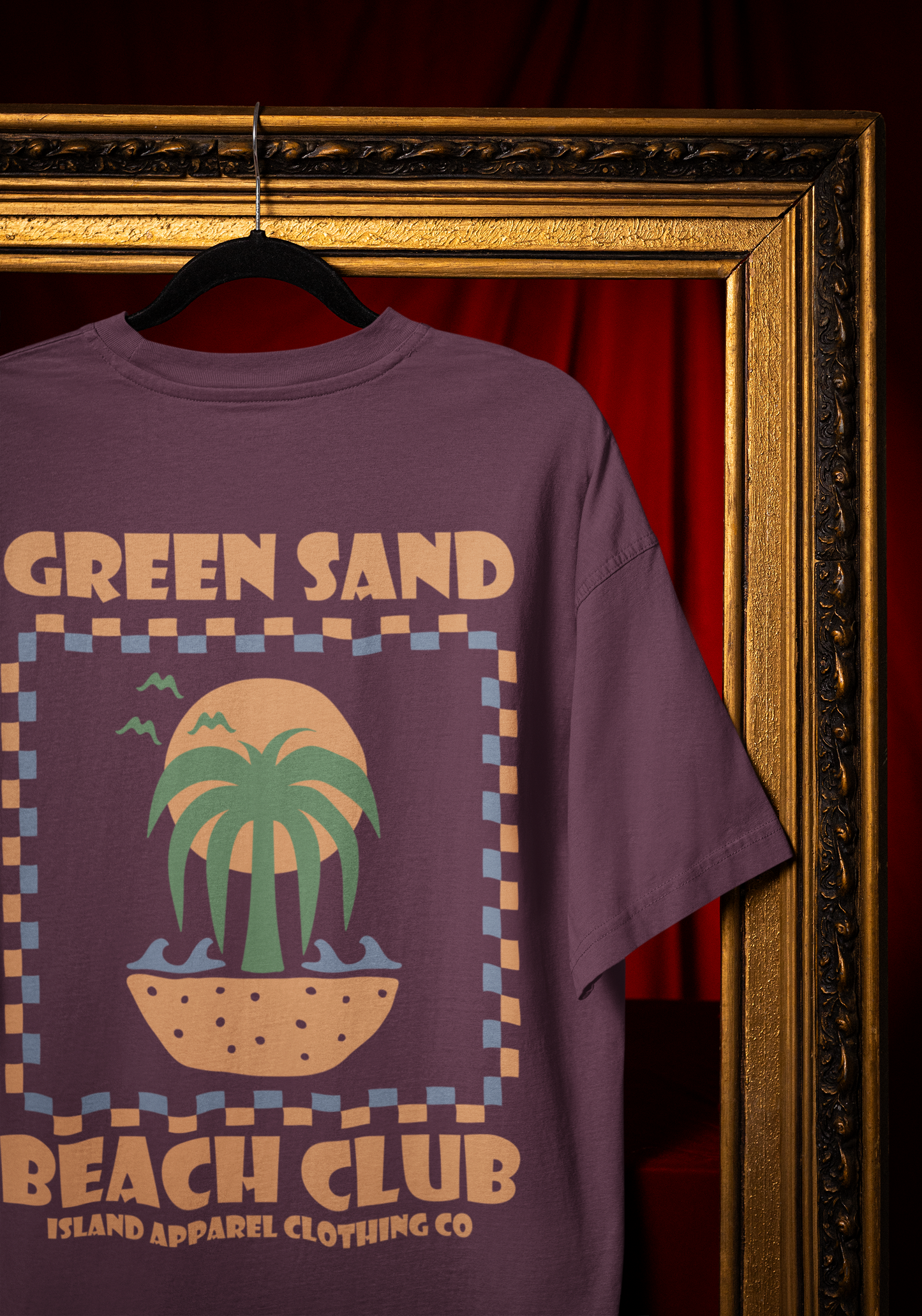 Green Sand Beach Club T Shirt (5 Colours) **Buy 2 get the 3rd half price** **Mix & Match**
