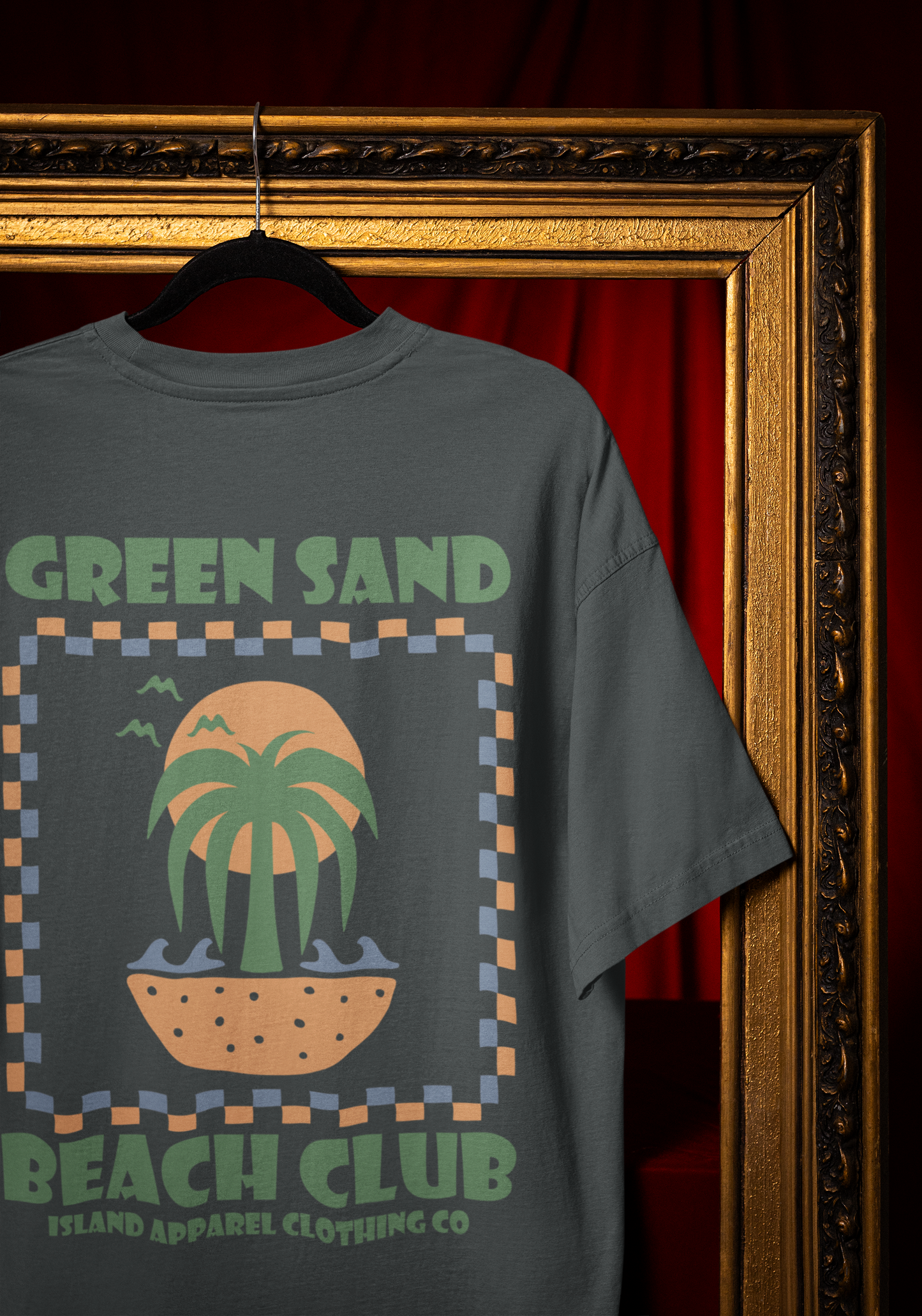 Green Sand Beach Club T Shirt (5 Colours)