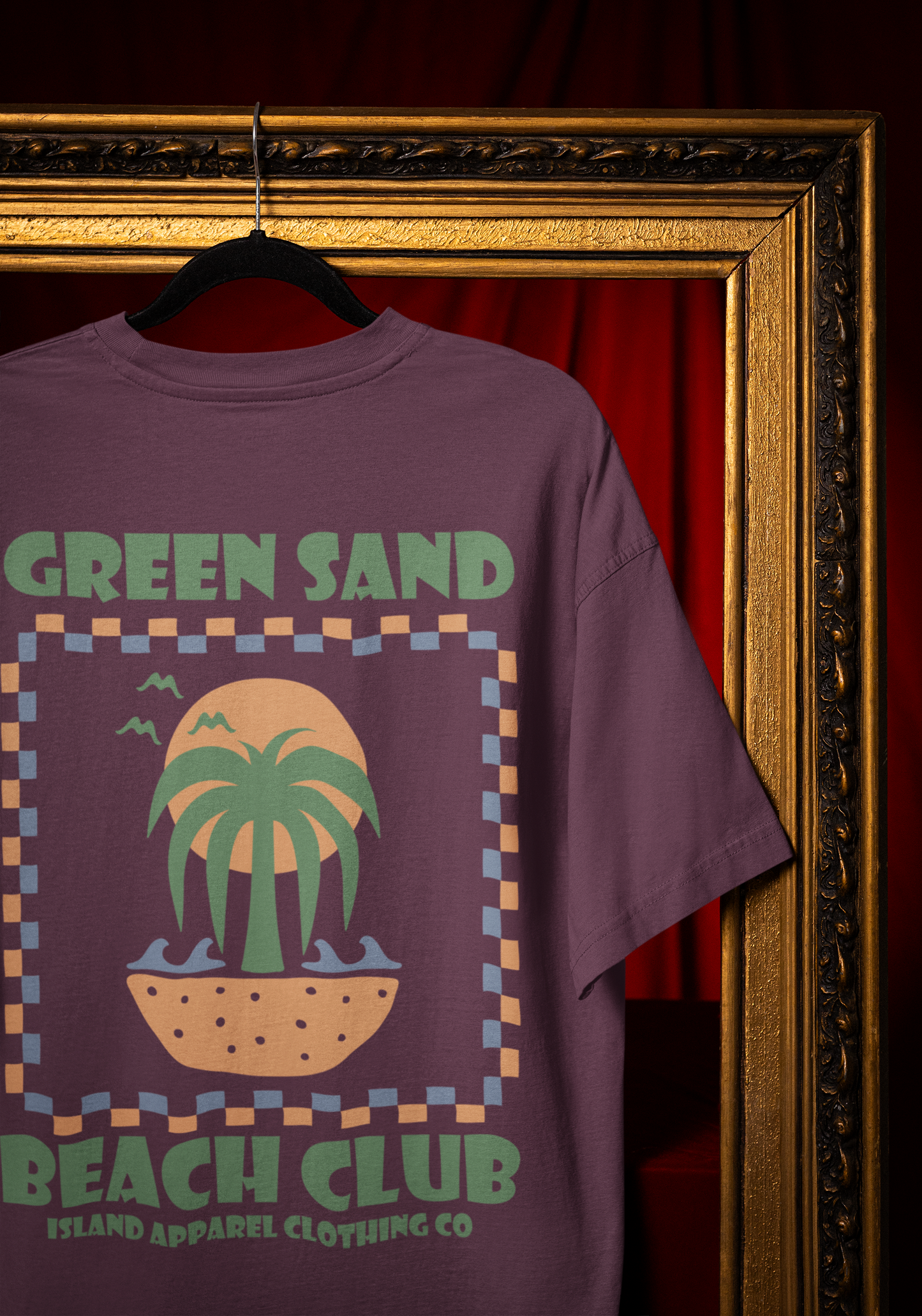 Green Sand Beach Club T Shirt (5 Colours)