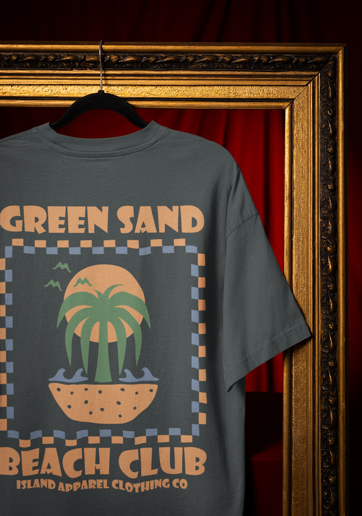 Green Sand Beach Club T Shirt (5 Colours)