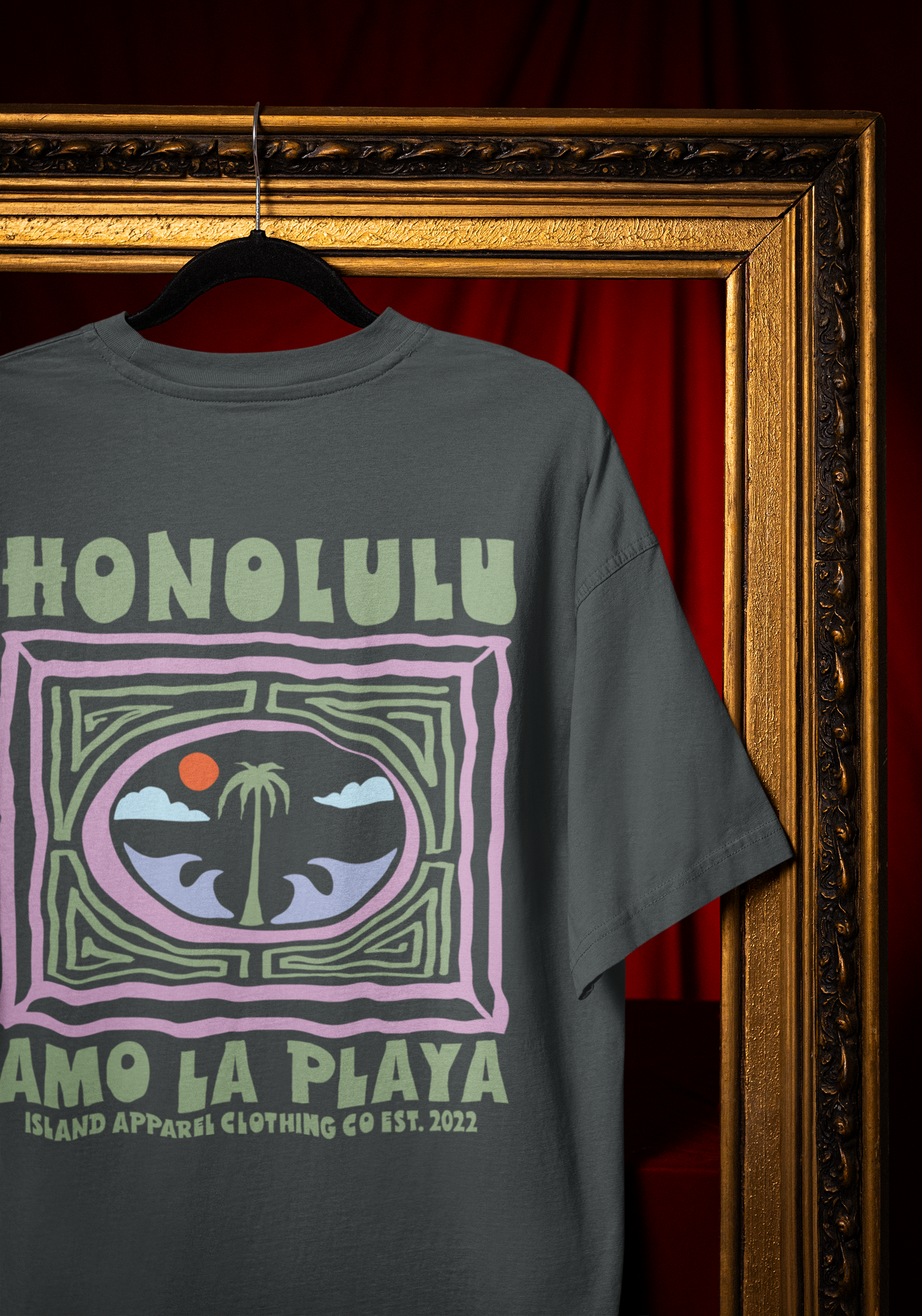 Honolulu Playa T Shirt (5 Colours)