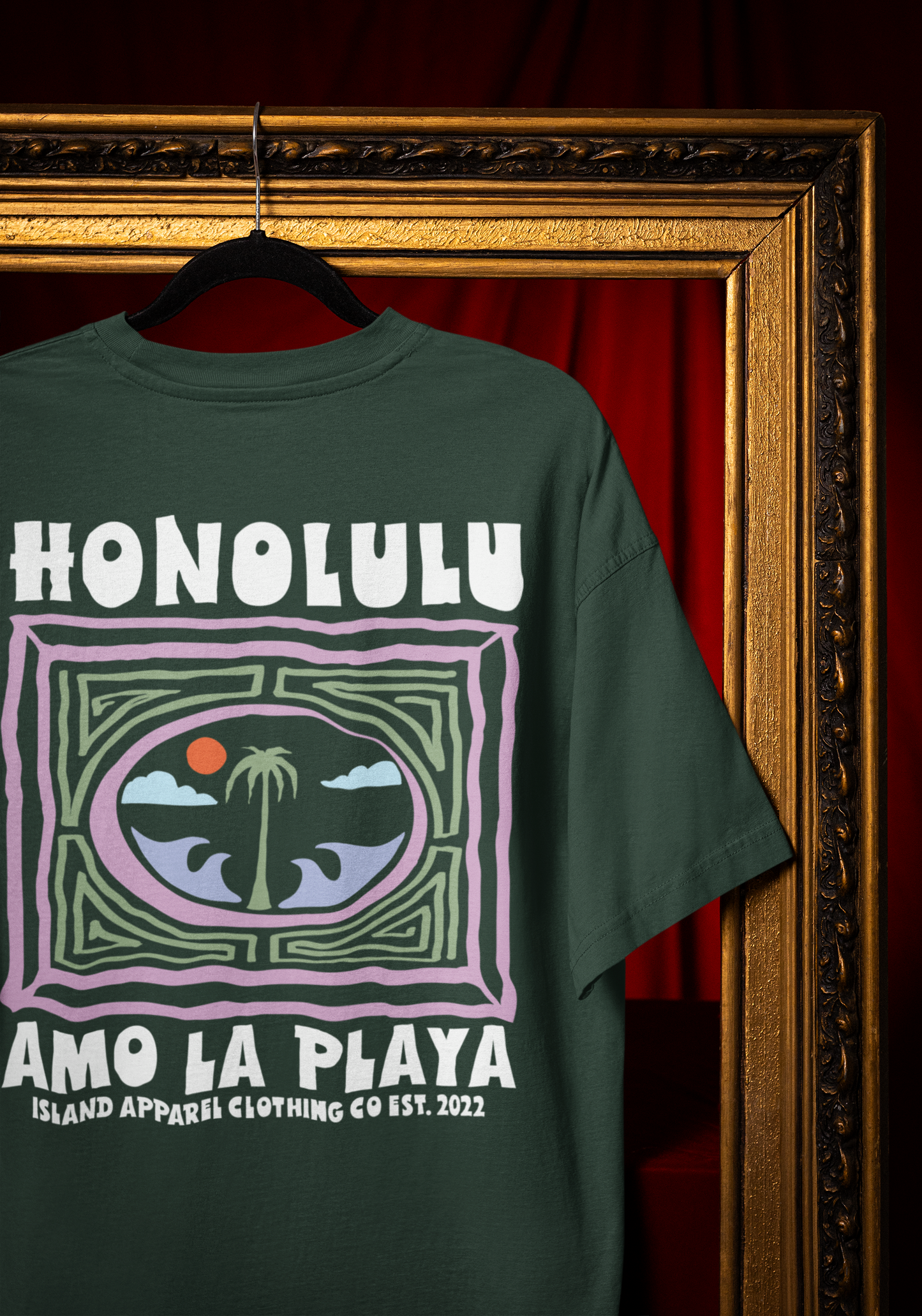 Honolulu Playa T Shirt (5 Colours)