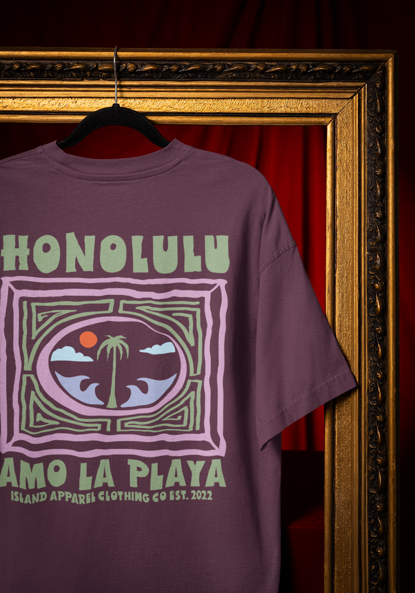Honolulu Playa T Shirt (5 Colours)