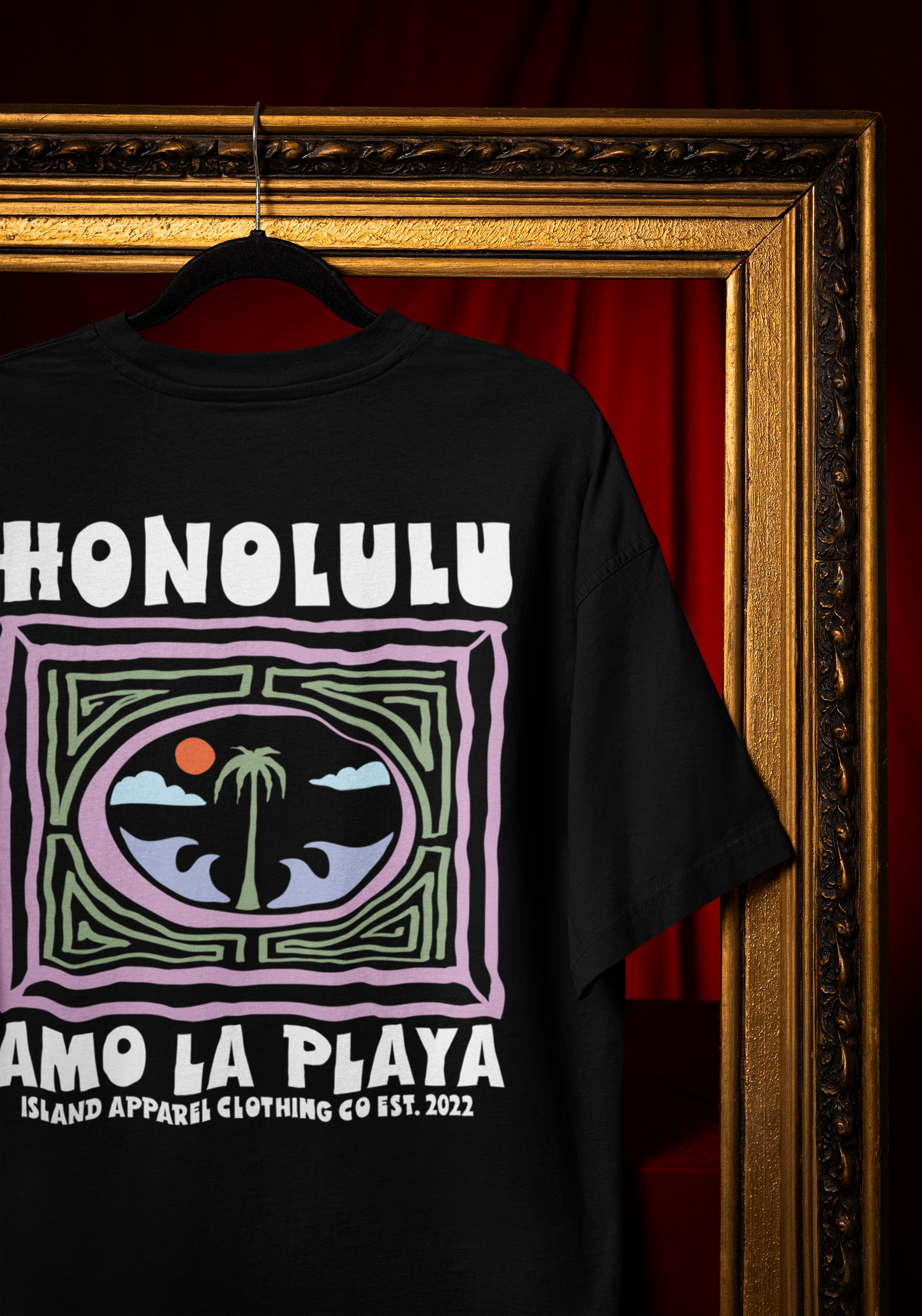 Honolulu Playa T Shirt (5 Colours)