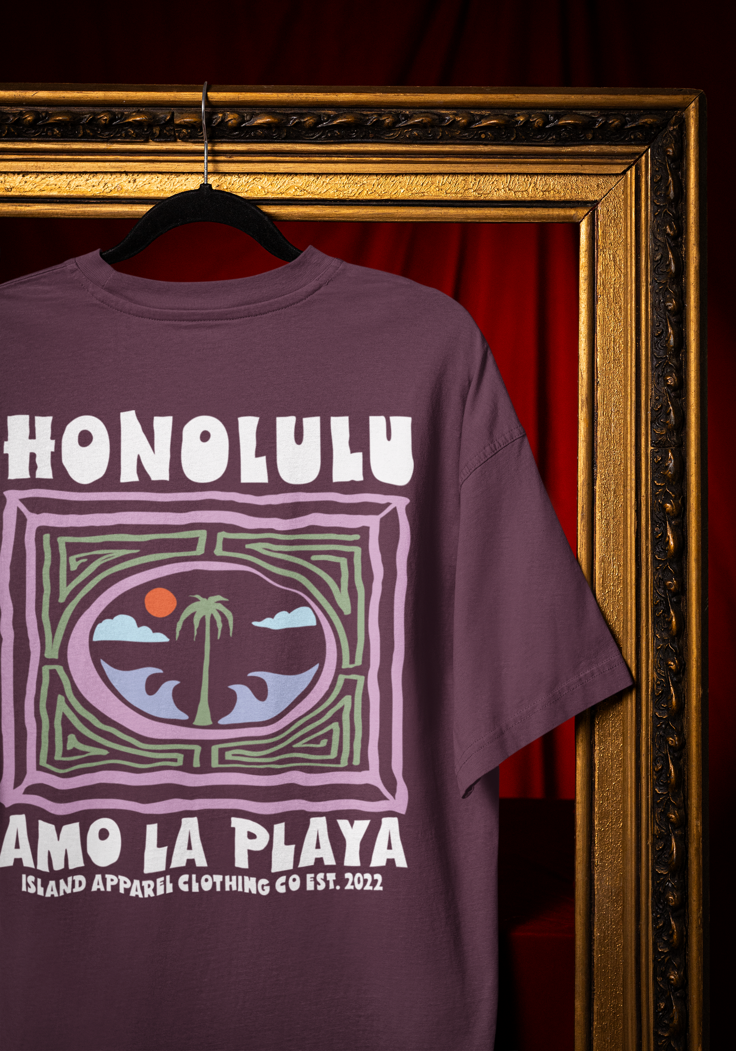 Honolulu Playa T Shirt (5 Colours)