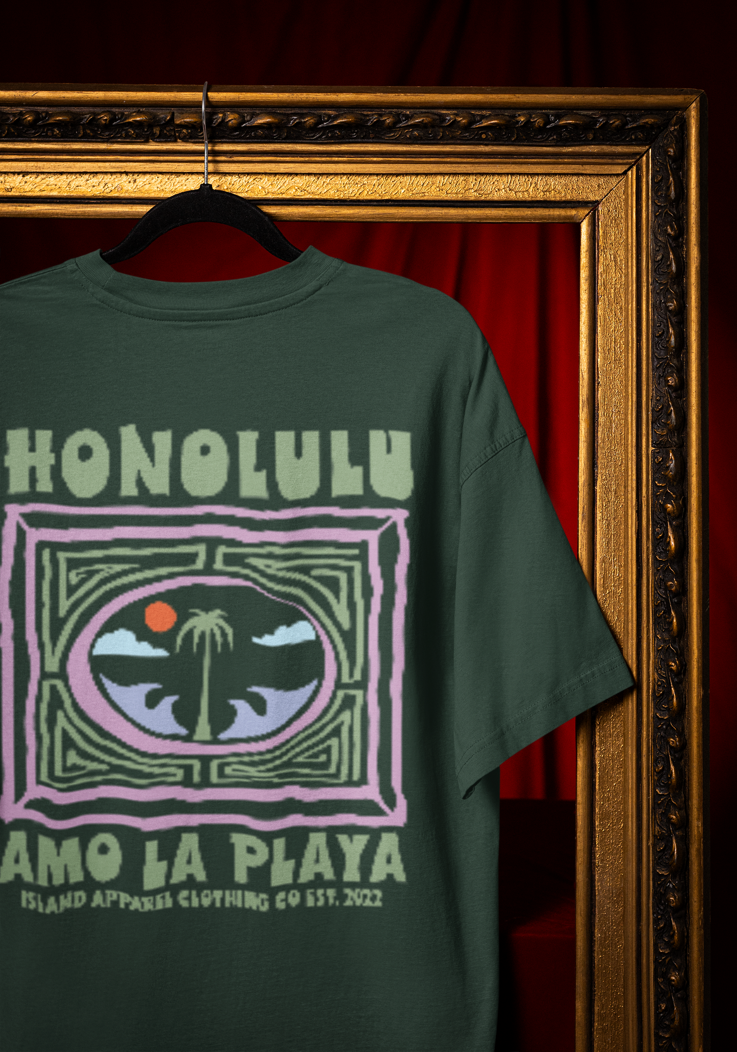 Honolulu Playa T Shirt (5 Colours)