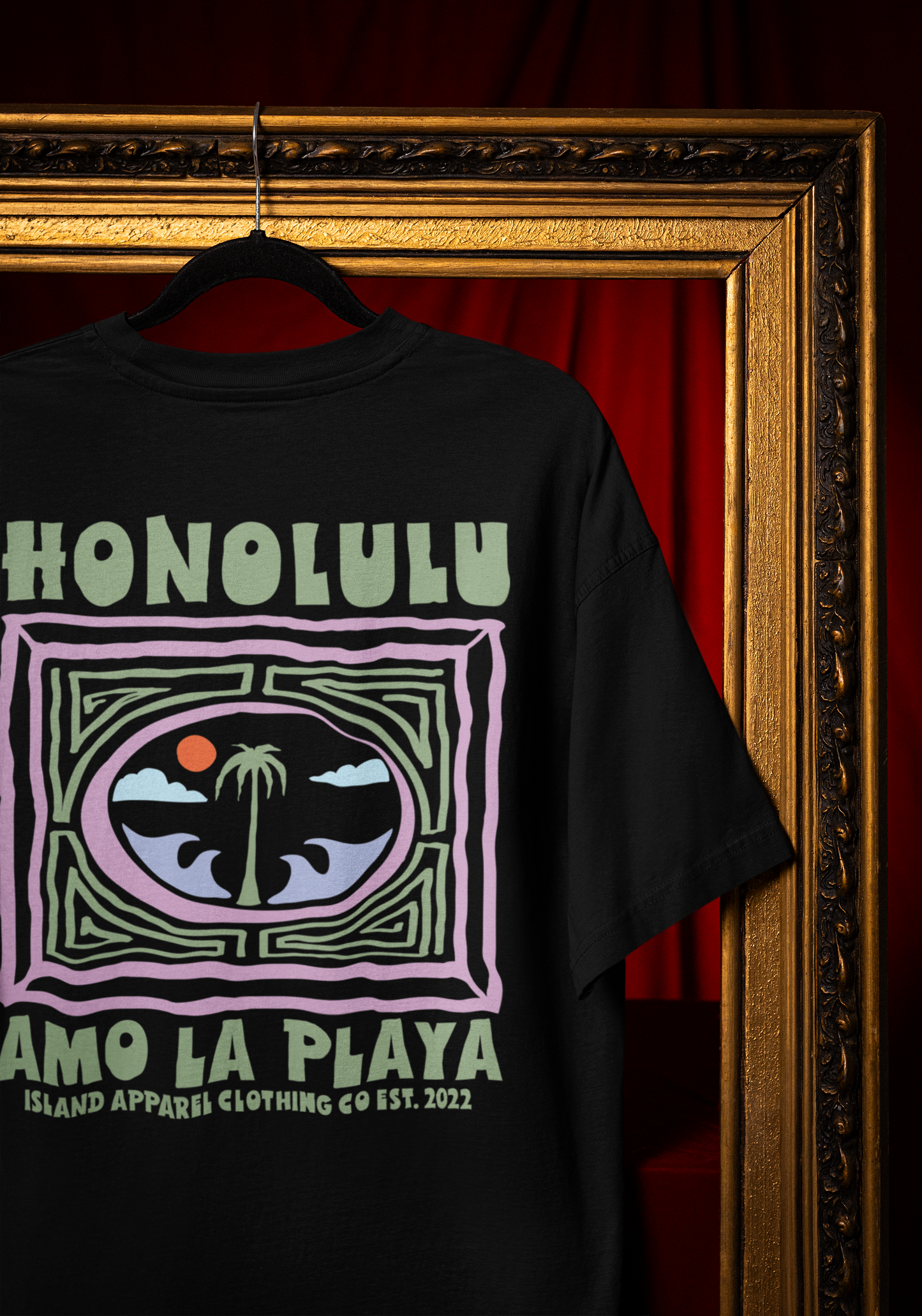 Honolulu Playa T Shirt (5 Colours)