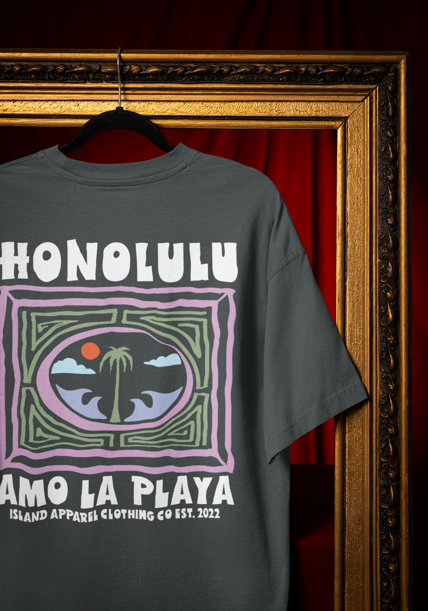 Honolulu Playa T Shirt (5 Colours)